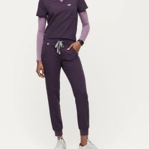 Figs purple shadow joggers-Large (bottoms only)